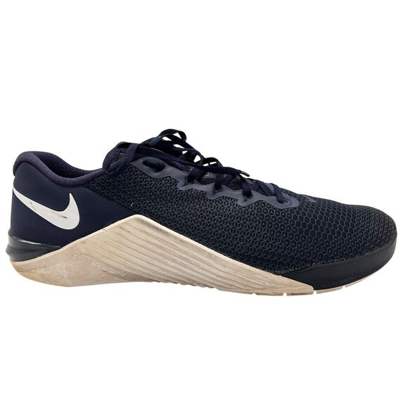 Nike Metcon 5 Cross Training Sneaker Athletic Shoes Navy Blue Men's Size US 15 - Picture 1 of 8